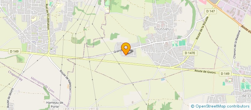 localisation de l'entreprise FGM CONSULTING  TOUSSIEU