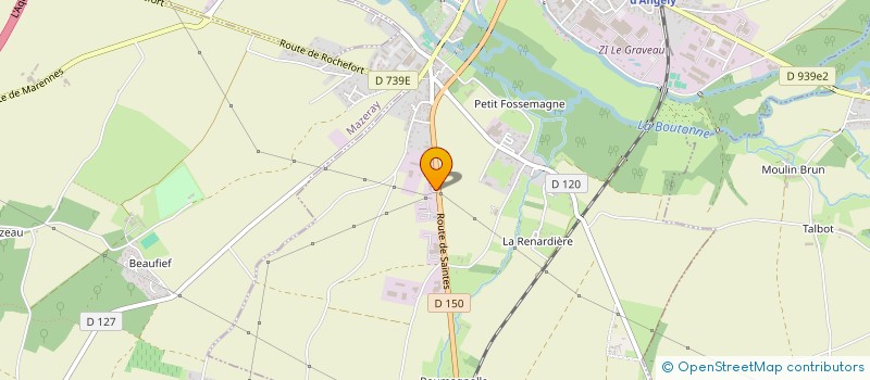 localisation de l'entreprise FGM HOLDING  BREUIL-MAGNE