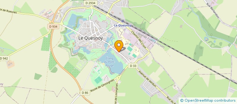localisation de l'entreprise FGM PIZZA à LE QUESNOY