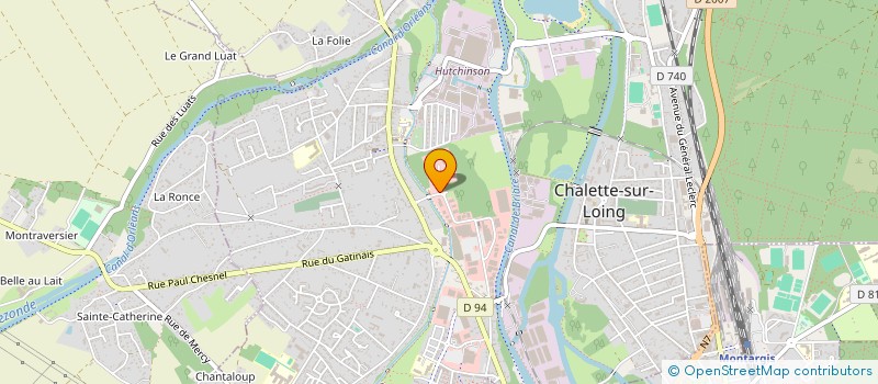 localisation de l'entreprise FGMP à CHALETTE-SUR-LOING