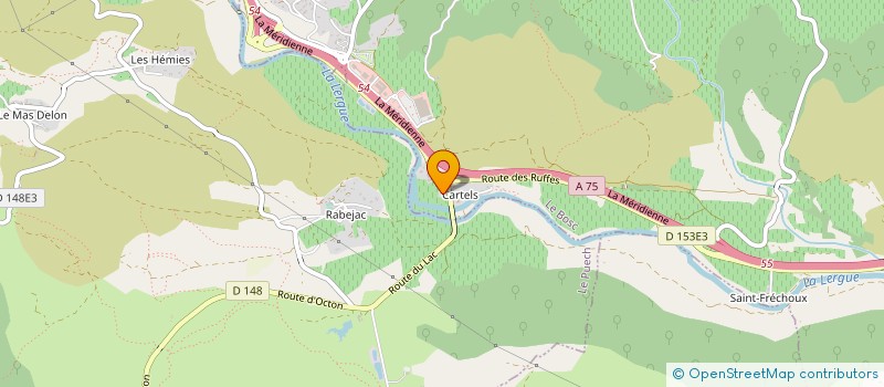 localisation de l'entreprise FGN  LODEVE