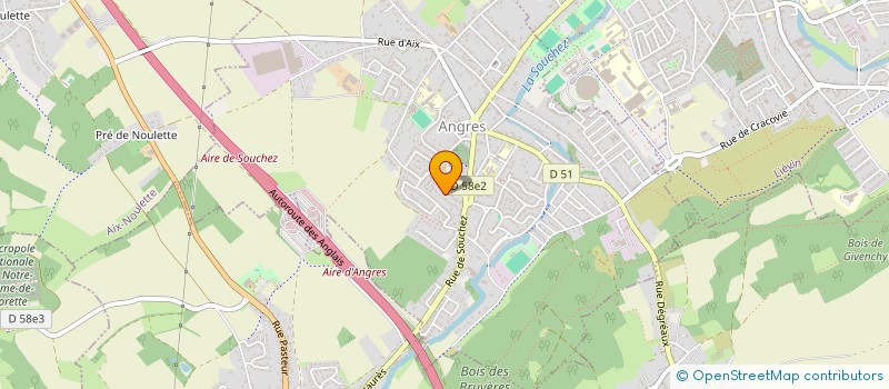 localisation de l'entreprise FGN  ANGRES