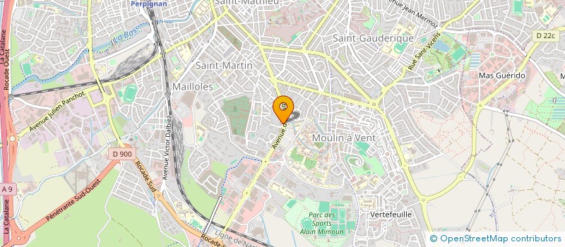 localisation de l'entreprise FGNLEM à PERPIGNAN