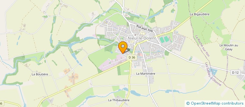 localisation de l'entreprise FGO SERVICES  NIEUL-LE-DOLENT