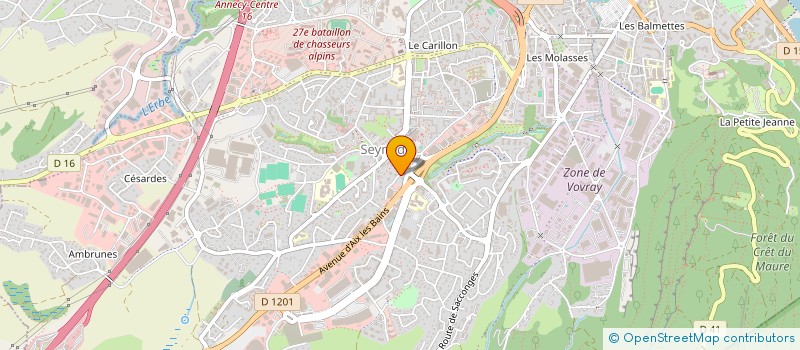 localisation de l'entreprise FGP FRENCH ALPS  ANNECY