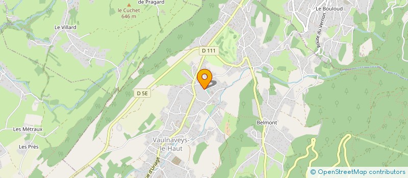 localisation de l'entreprise FGPI à VAULNAVEYS-LE-HAUT