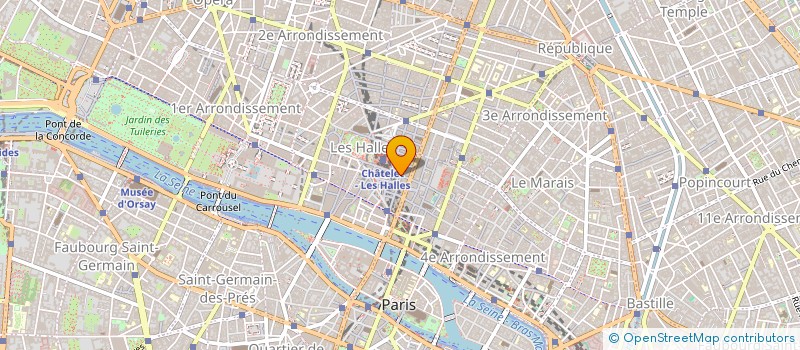 localisation de l'entreprise FGR à PARIS