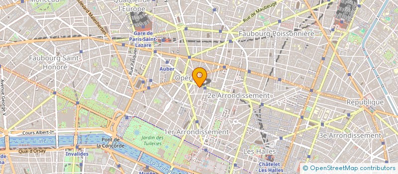 localisation de l'entreprise FGR à PARIS