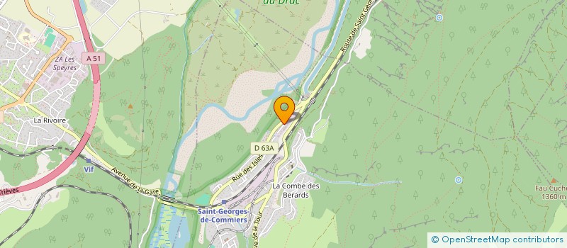 localisation de l'entreprise FGR IMMOBILIER  SAINT-GEORGES-DE-COMMIERS