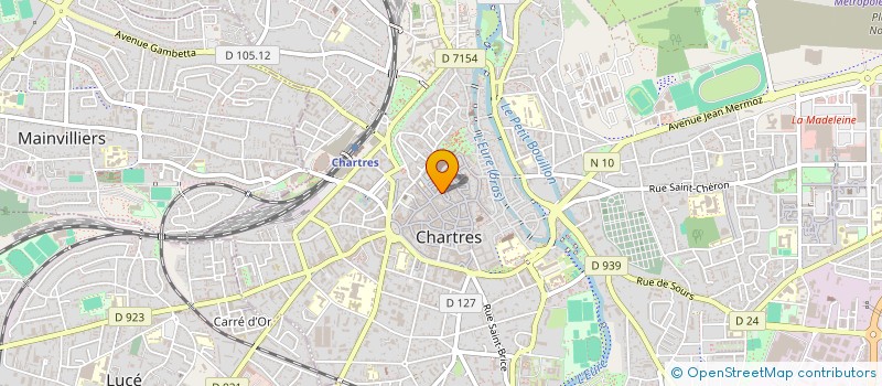 localisation de l'entreprise FGRC à CHARTRES