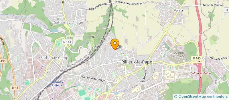 localisation de l'entreprise FGS CONSULTING  RILLIEUX-LA-PAPE