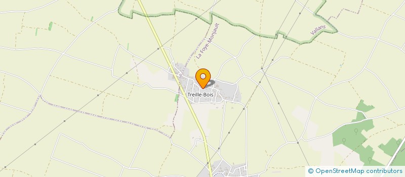 localisation de l'entreprise FGSB  LA FOYE-MONJAULT