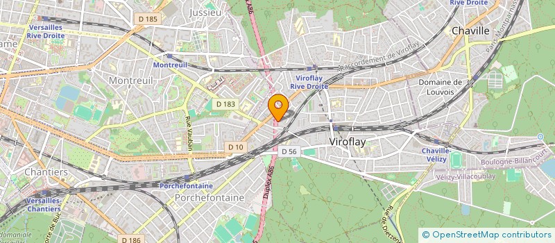 localisation de l'entreprise FGSG  VIROFLAY