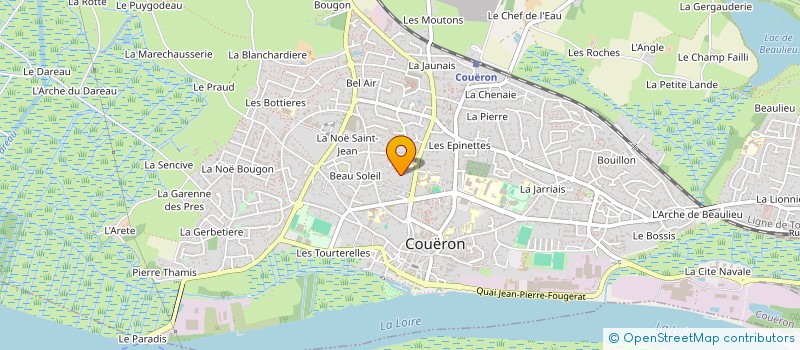localisation de l'entreprise FGT à COUERON