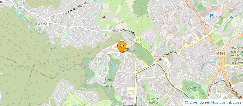 localisation de l'entreprise FGT SECURITE SUD  MONTPELLIER