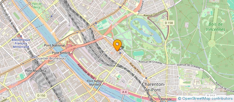 localisation de l'entreprise FGX HOLDING  CHARENTON-LE-PONT