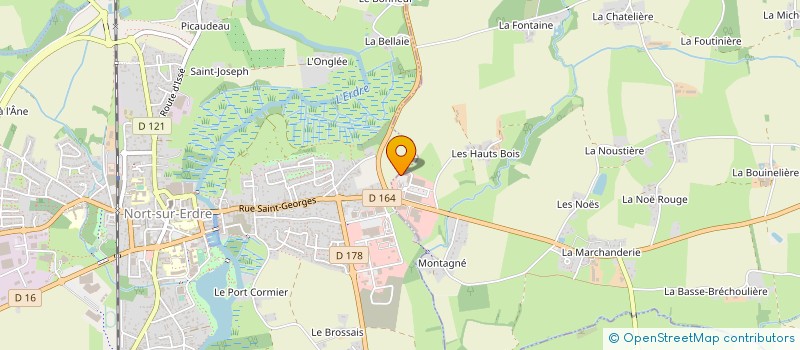 localisation de l'entreprise FGX IMMOBILIERS à LES TOUCHES
