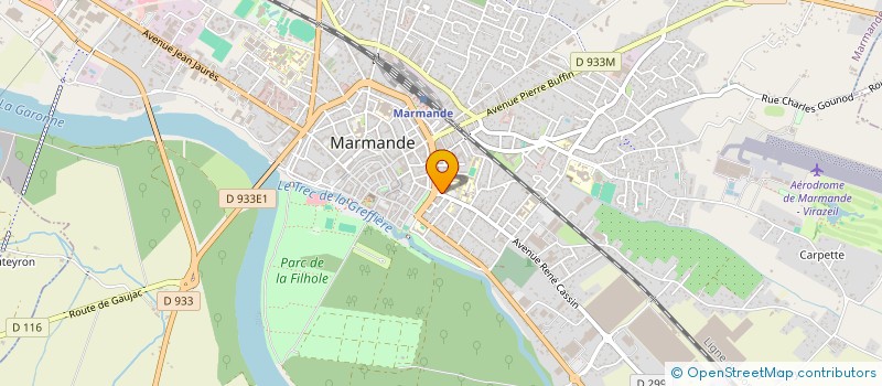 localisation de l'entreprise FH  MARMANDE