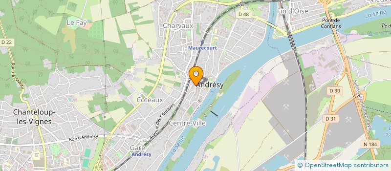 localisation de l'entreprise FH ACCOMPAGNEMENT  ANDRESY