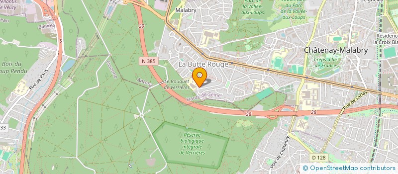 localisation de l'entreprise FH AUTO  CHATENAY-MALABRY