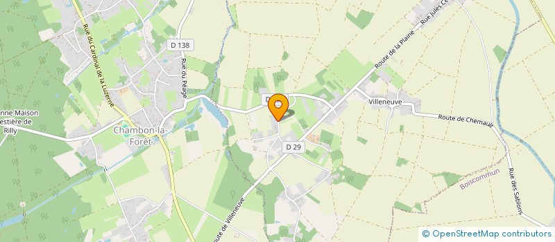 localisation de l'entreprise FH CARS 45  NANCRAY-SUR-RIMARDE