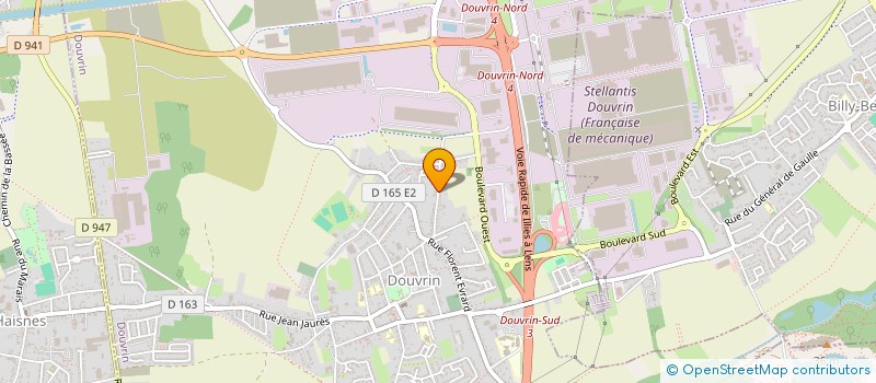 localisation de l'entreprise FH COIFFURE  HAISNES