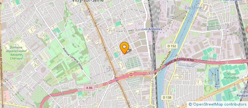 localisation de l'entreprise FH COMPANY à VITRY-SUR-SEINE