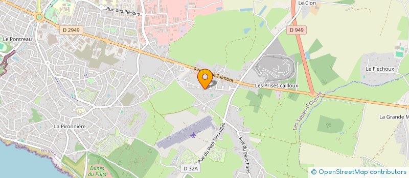 localisation de l'entreprise FH CONSULT à LES SABLES-D'OLONNE