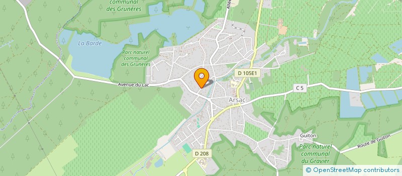 localisation de l'entreprise FH DIAGNOSTICS  ARSAC