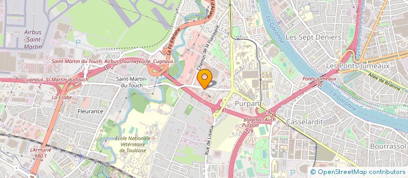 localisation de l'entreprise FH DISTRIB  TOULOUSE