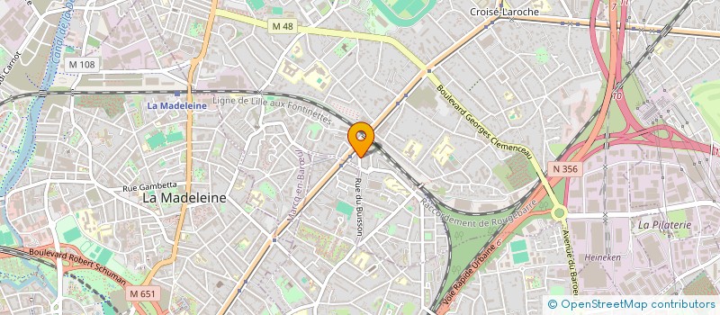 localisation de l'entreprise FH EXPENSION HOLDING  MARCQ-EN-BARUL