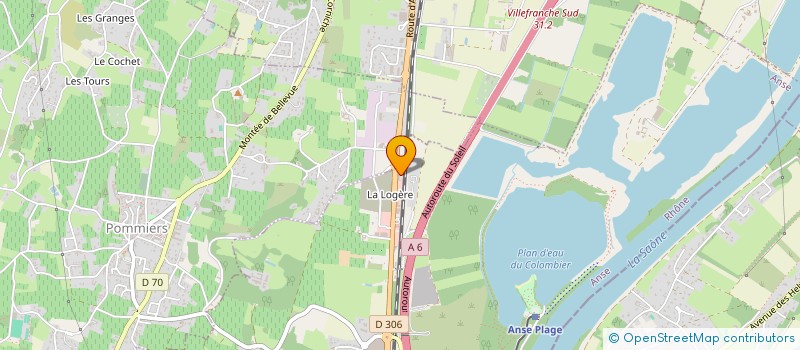 localisation de l'entreprise FH FERMETURES  ANSE