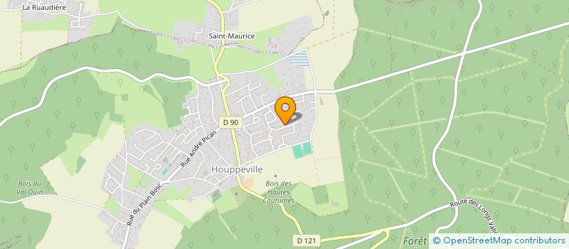 localisation de l'entreprise FH GE à HOUPPEVILLE
