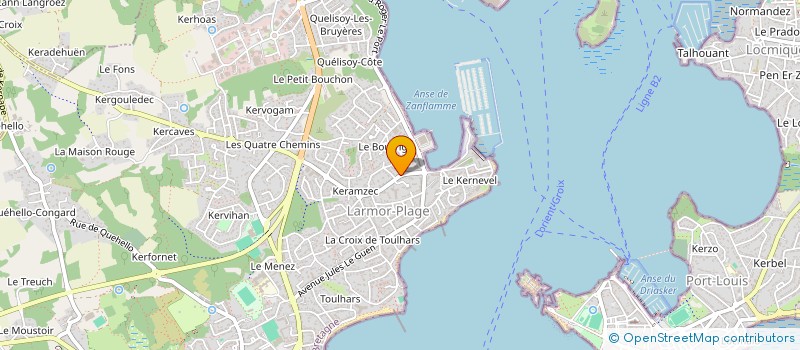 localisation de l'entreprise FH HOLDING à LARMOR-PLAGE