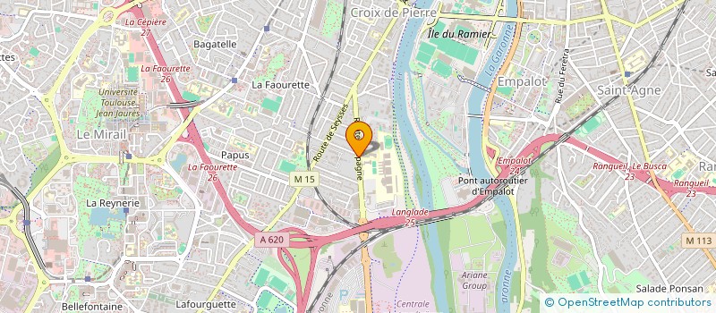 localisation de l'entreprise FH HOLDING à TOULOUSE