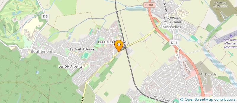 localisation de l'entreprise FH INTERPRETARIAT  DOMONT