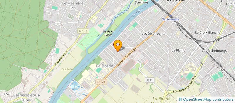 localisation de l'entreprise FH INVEST  MONTESSON