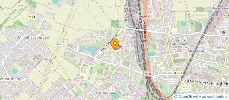 localisation de l'entreprise FH KAPITAL  SCHILTIGHEIM