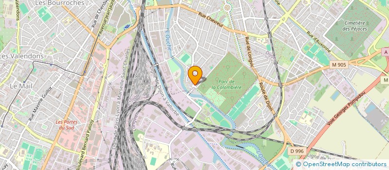 localisation de l'entreprise FH KINESIO  DIJON