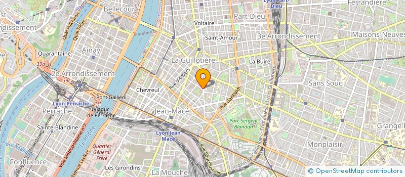 localisation de l'entreprise FH MADELEINE  LYON