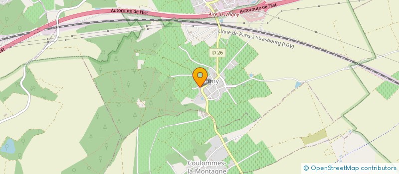 localisation de l'entreprise FH NATUROPATHIE à VRIGNY