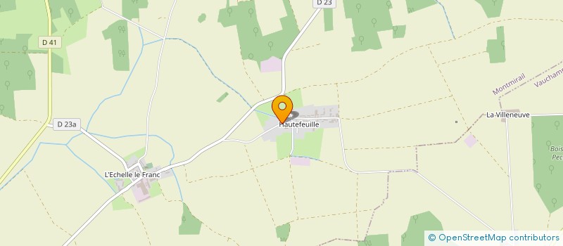 localisation de l'entreprise FH NRGIE à MONTMIRAIL