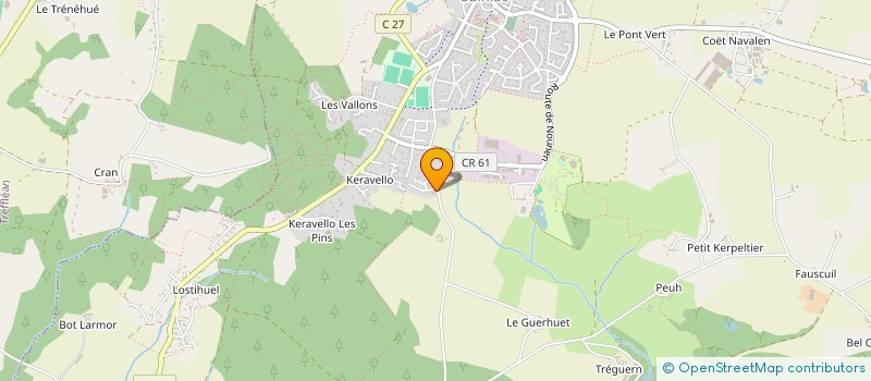 localisation de l'entreprise FH SOUDURE  SULNIAC