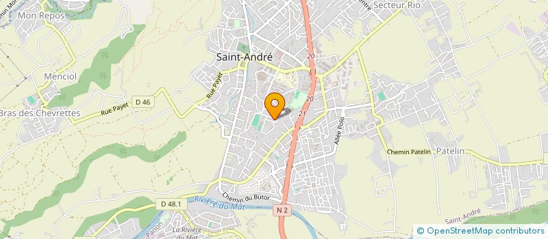 localisation de l'entreprise FH TRANSPORTS SARL  SAINT-ANDRE