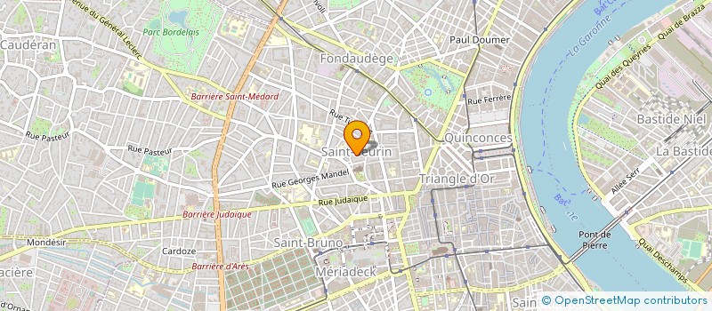 localisation de l'entreprise FH VINS à BORDEAUX