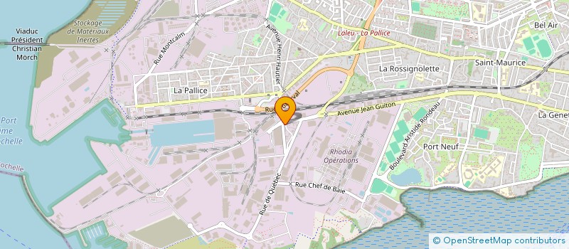 localisation de l'entreprise FH WORLD  LA ROCHELLE