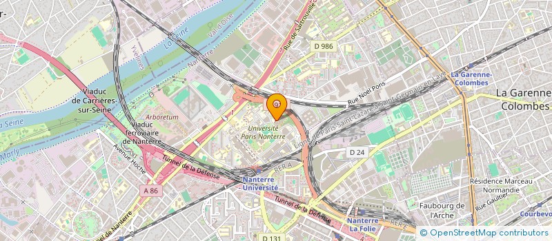 localisation de l'entreprise FH2008  NANTERRE