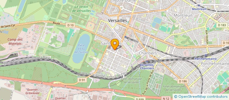localisation de l'entreprise FH2A à VERSAILLES