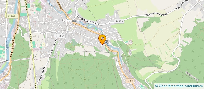 localisation de l'entreprise FH4  SELONCOURT