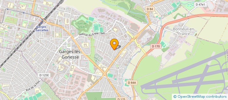 localisation de l'entreprise FH7 BAT  GARGES-LES-GONESSE